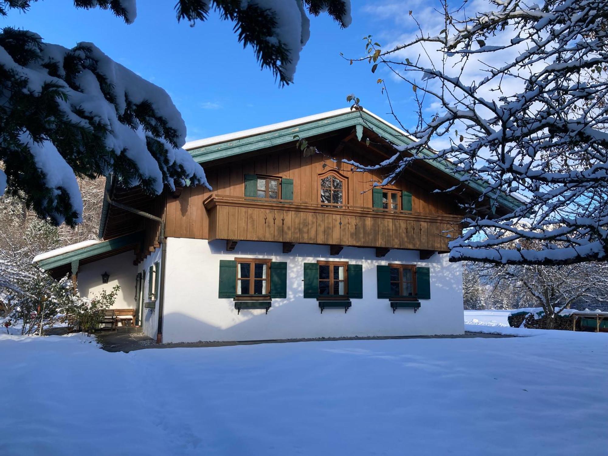 Ferienhaus Lois & Lisl Schleching Bagian luar foto
